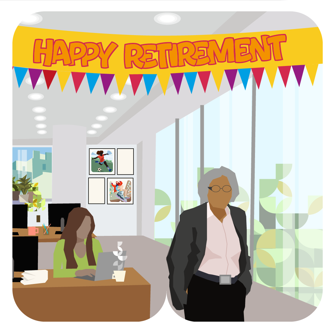 STAGE_Illustrations-collection_retirement healthy ageing, stage project