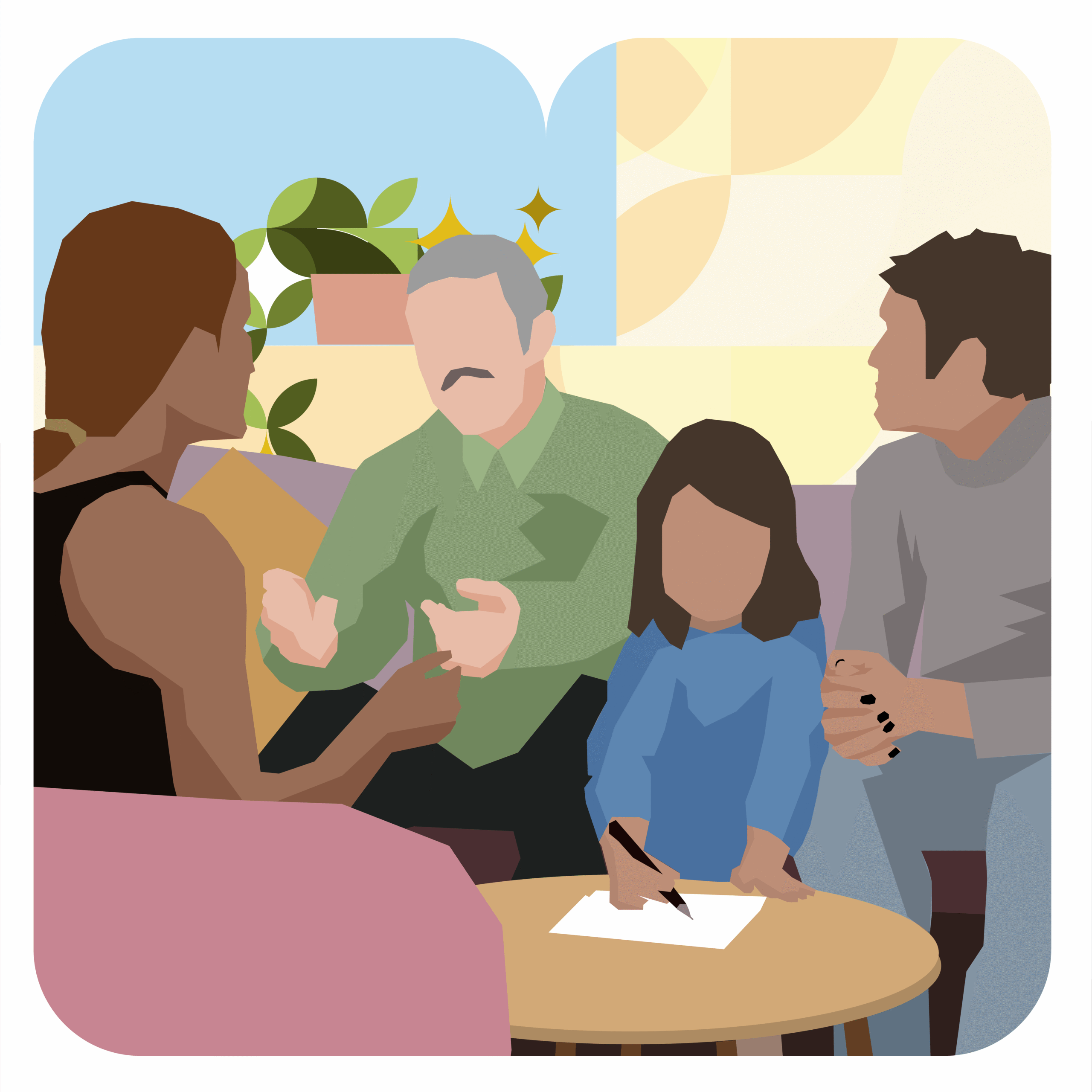 STAGE_Illustrations-collection_irene-65 healthy ageing, stage project